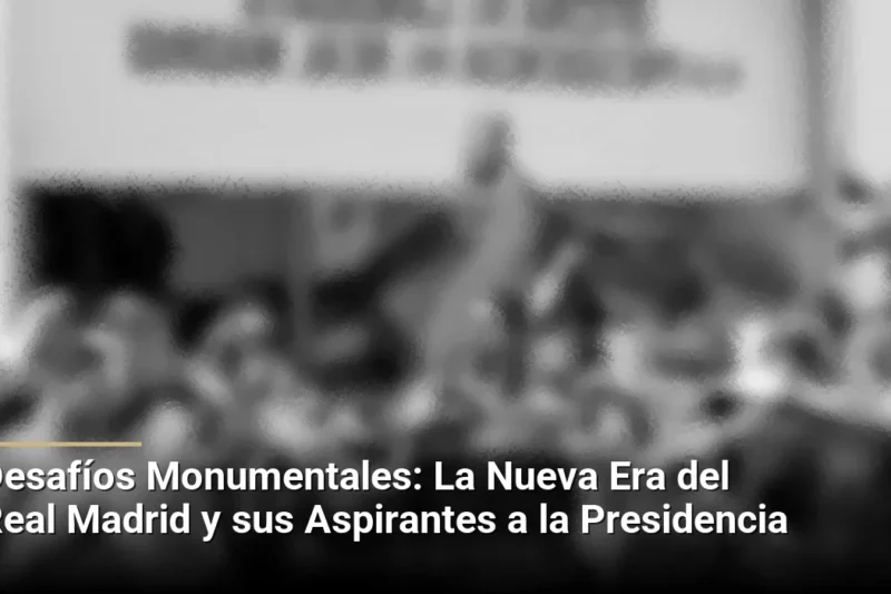 Desafíos Monumentales: La Nueva Era del Real Madrid y sus Aspirantes a la Presidencia