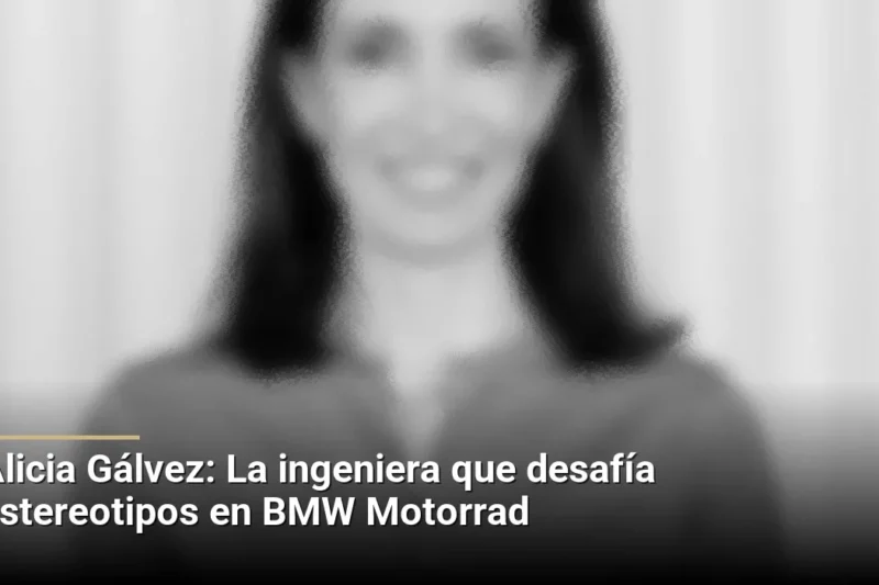 Alicia Gálvez: La ingeniera que desafía estereotipos en BMW Motorrad