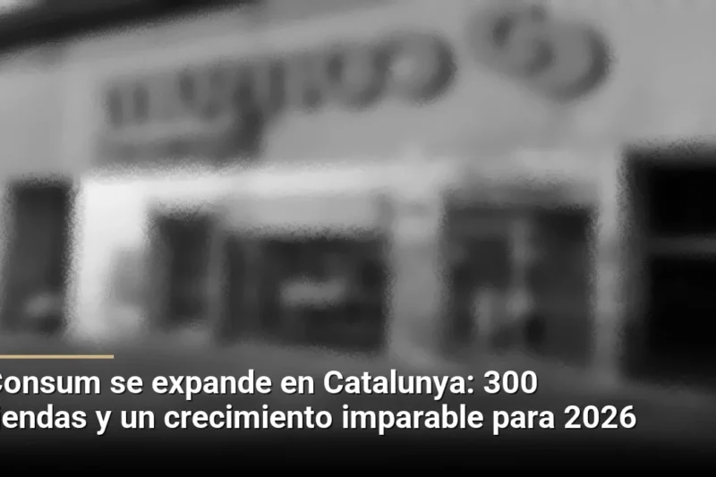Consum se expande en Catalunya: 300 tiendas y un crecimiento imparable para 2026