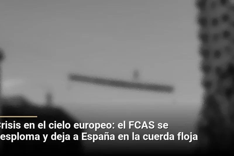 Crisis en el cielo europeo: el FCAS se desploma y deja a España en la cuerda floja