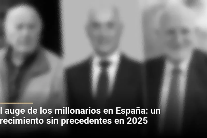 El auge de los millonarios en España: un crecimiento sin precedentes en 2025