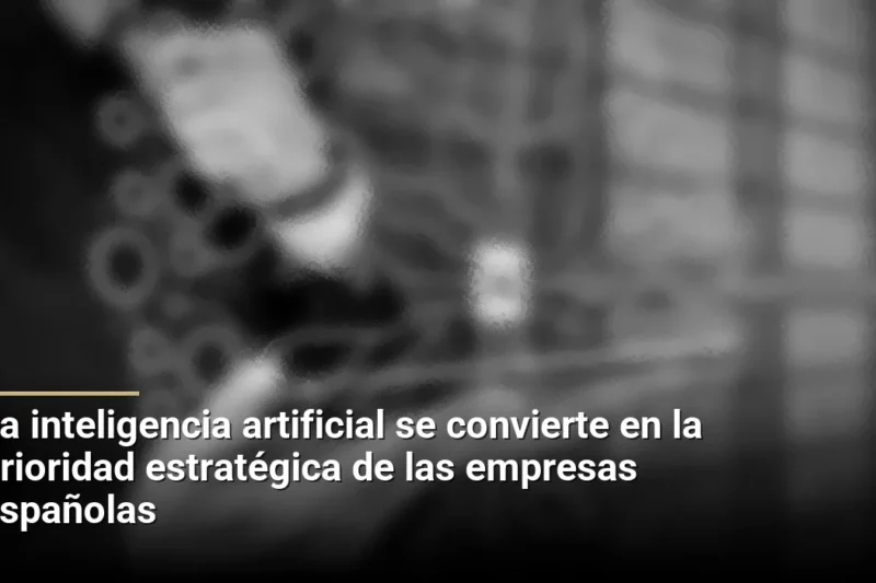 La inteligencia artificial se convierte en la prioridad estratégica de las empresas españolas