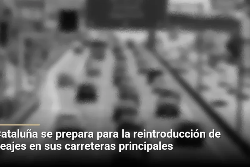 Cataluña se prepara para la reintroducción de peajes en sus carreteras principales