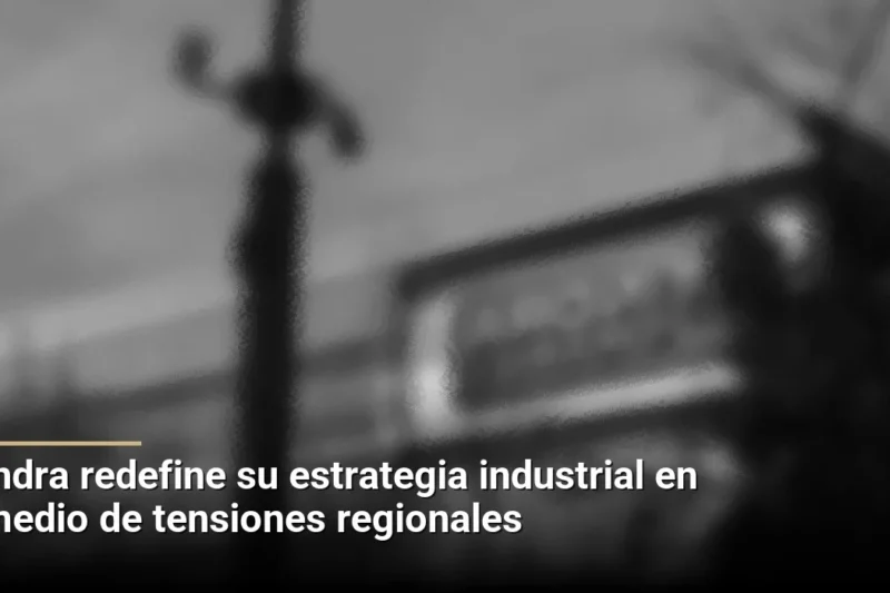 Indra redefine su estrategia industrial en medio de tensiones regionales