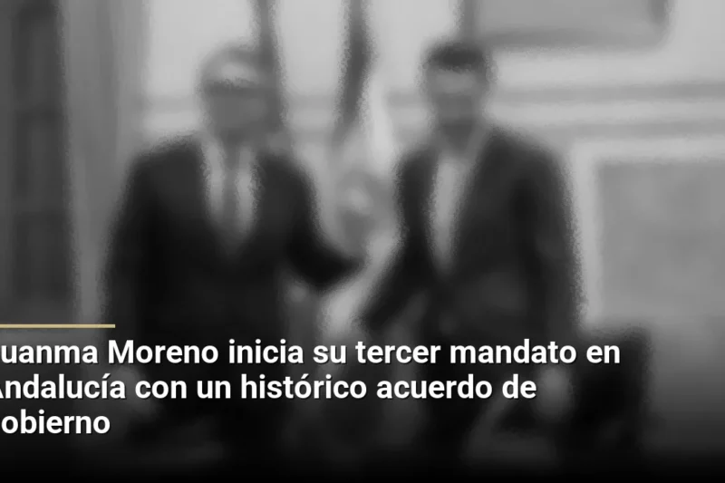 Juanma Moreno inicia su tercer mandato en Andalucía con un histórico acuerdo de gobierno